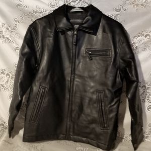 Weatherproof Leather Coat Boys Size 10/12